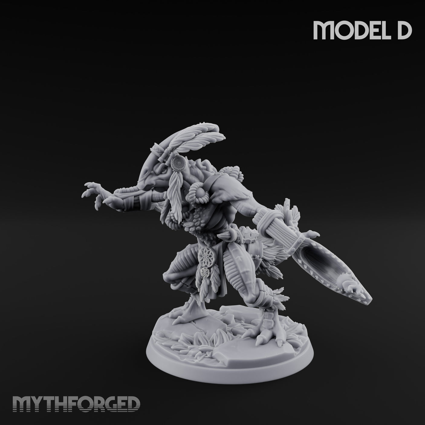 Arrow Nocking Lizardfolk Archer D gallery 7