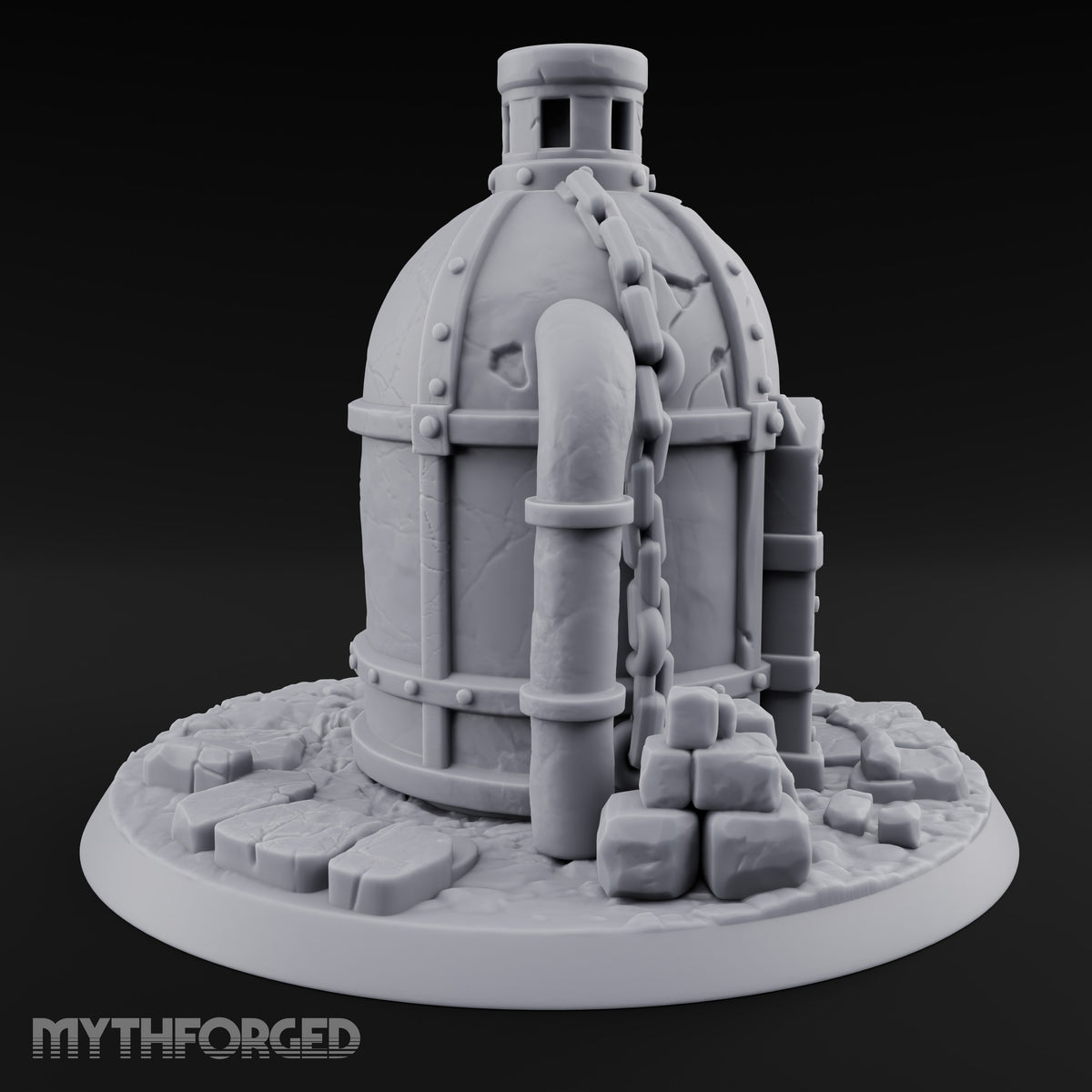 Everything Bolted Down Except Hope Industrial Battlefield Terrain Props — A