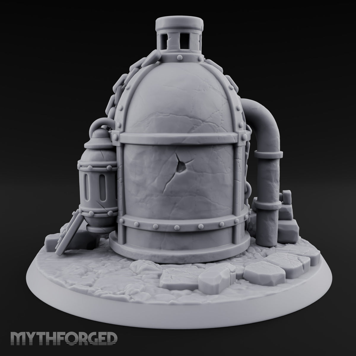 Everything Bolted Down Except Hope Industrial Battlefield Terrain Prop A