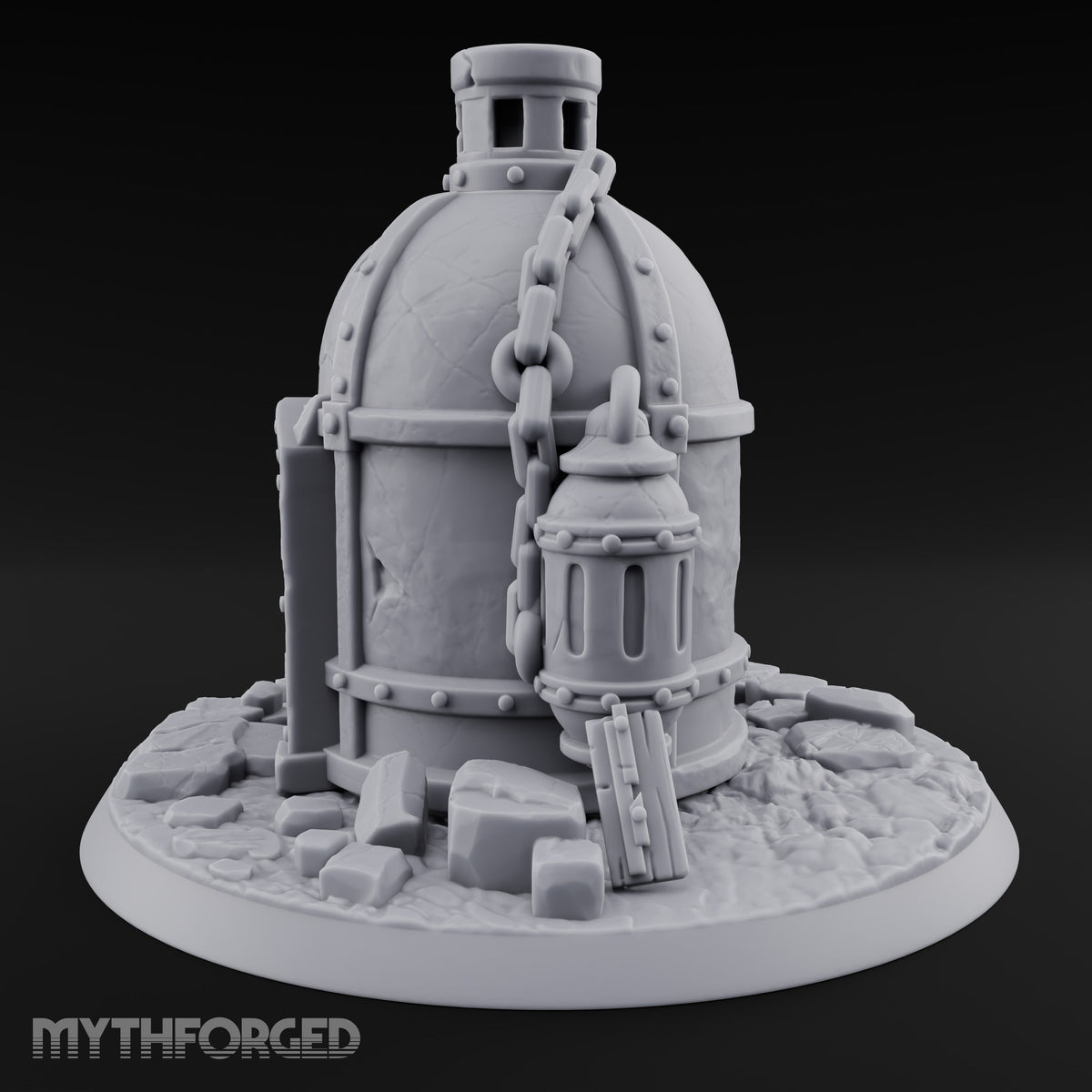 Everything Bolted Down Except Hope Industrial Battlefield Terrain Prop A