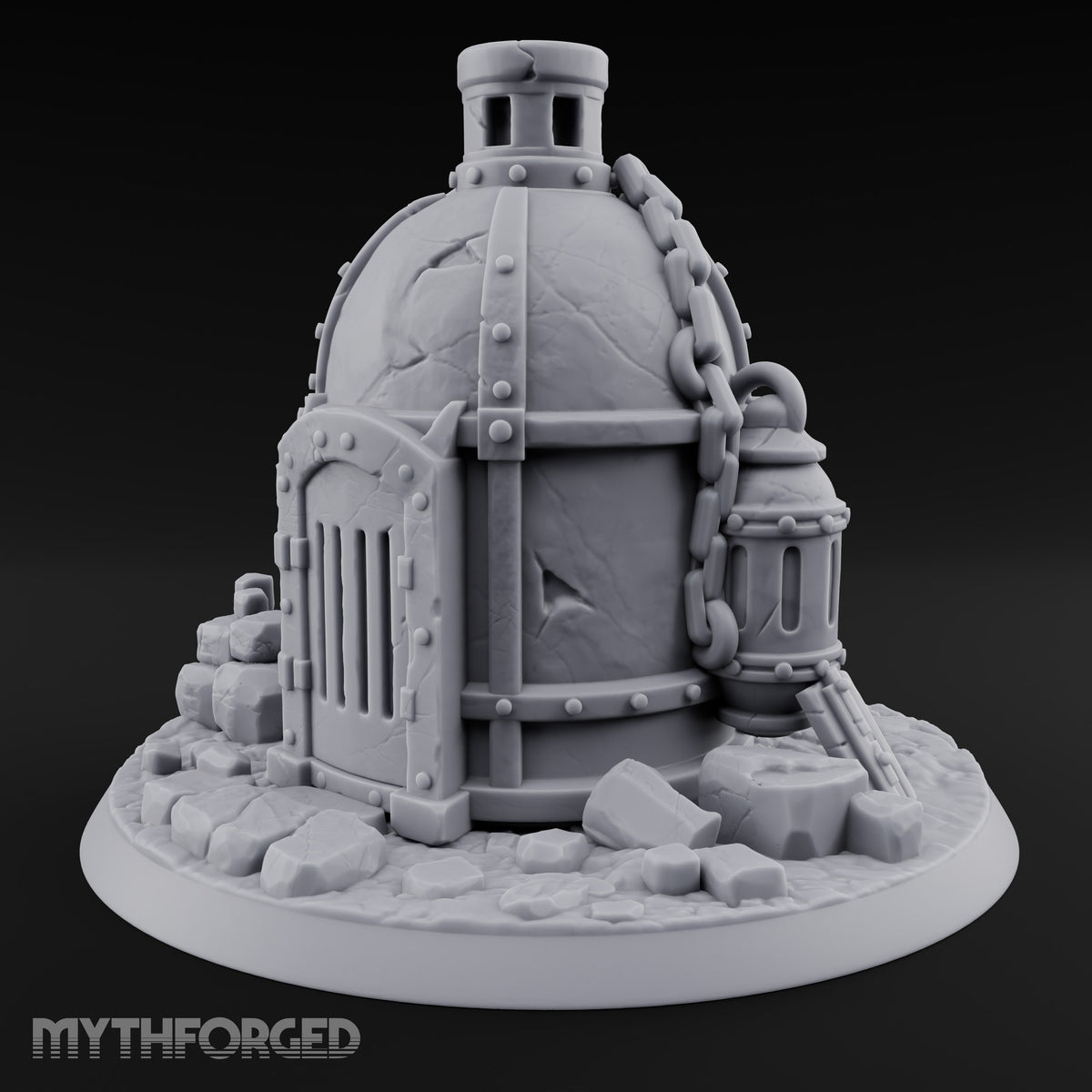 Everything Bolted Down Except Hope Industrial Battlefield Terrain Prop A