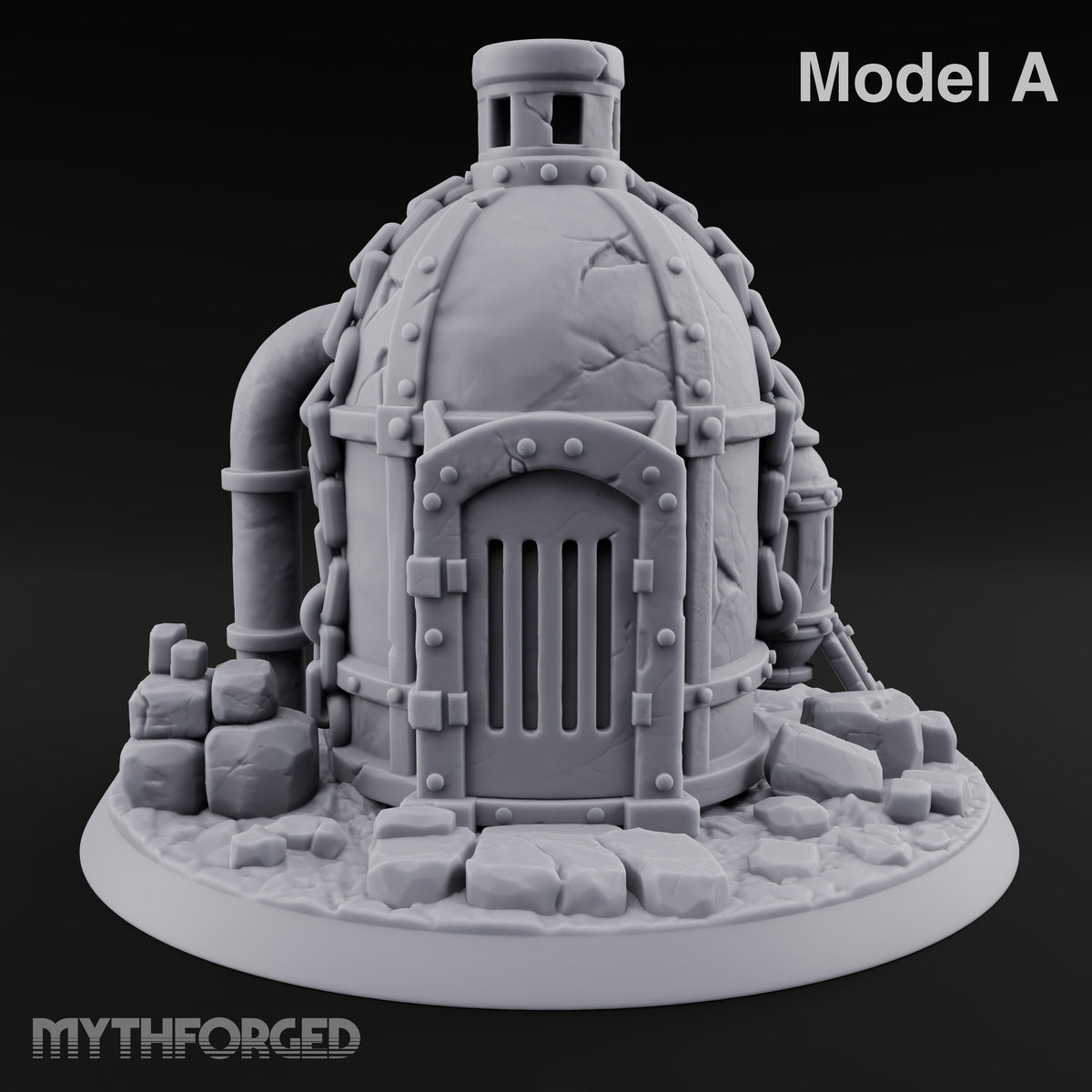 Everything Bolted Down Except Hope Industrial Battlefield Terrain Prop A