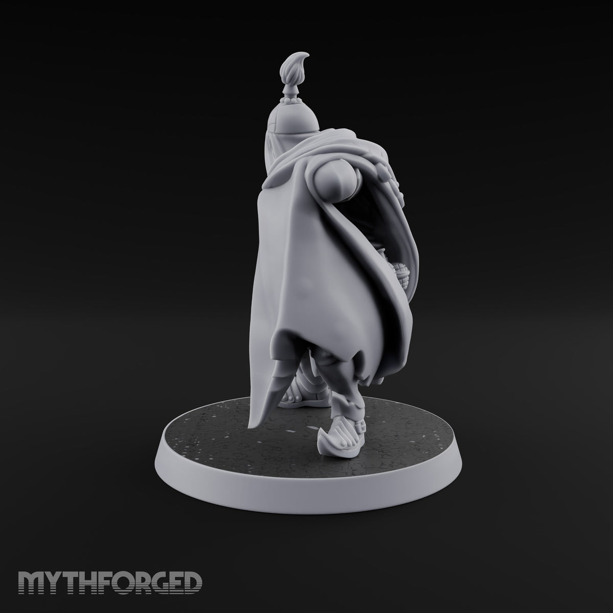 The Guard Never Saw Him Kneel Human Assassin — Helmet
