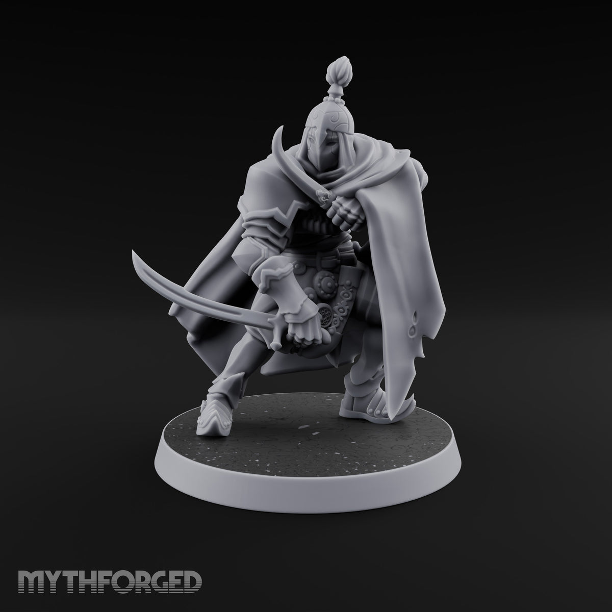 The Guard Never Saw Him Kneel Human Assassin — Helmet