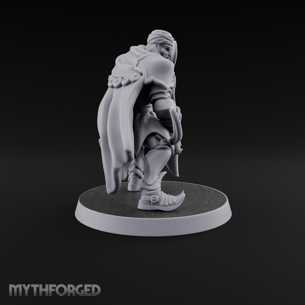 The Guard Never Saw Him Kneel Human Assassin — Mask