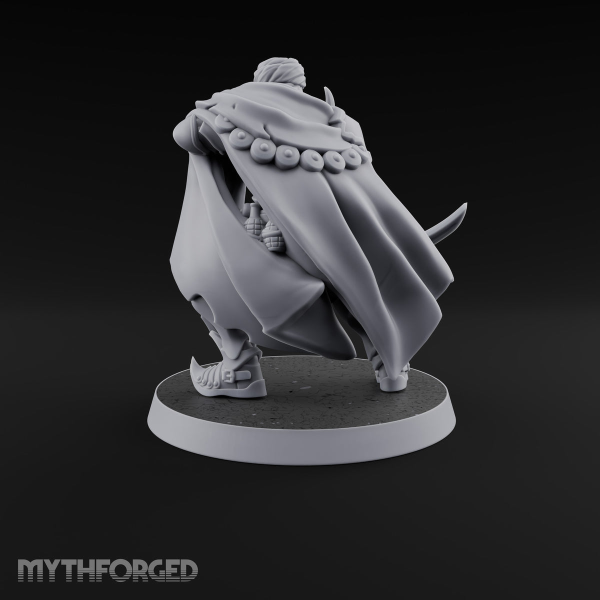 The Guard Never Saw Him Kneel Human Assassin — Mask
