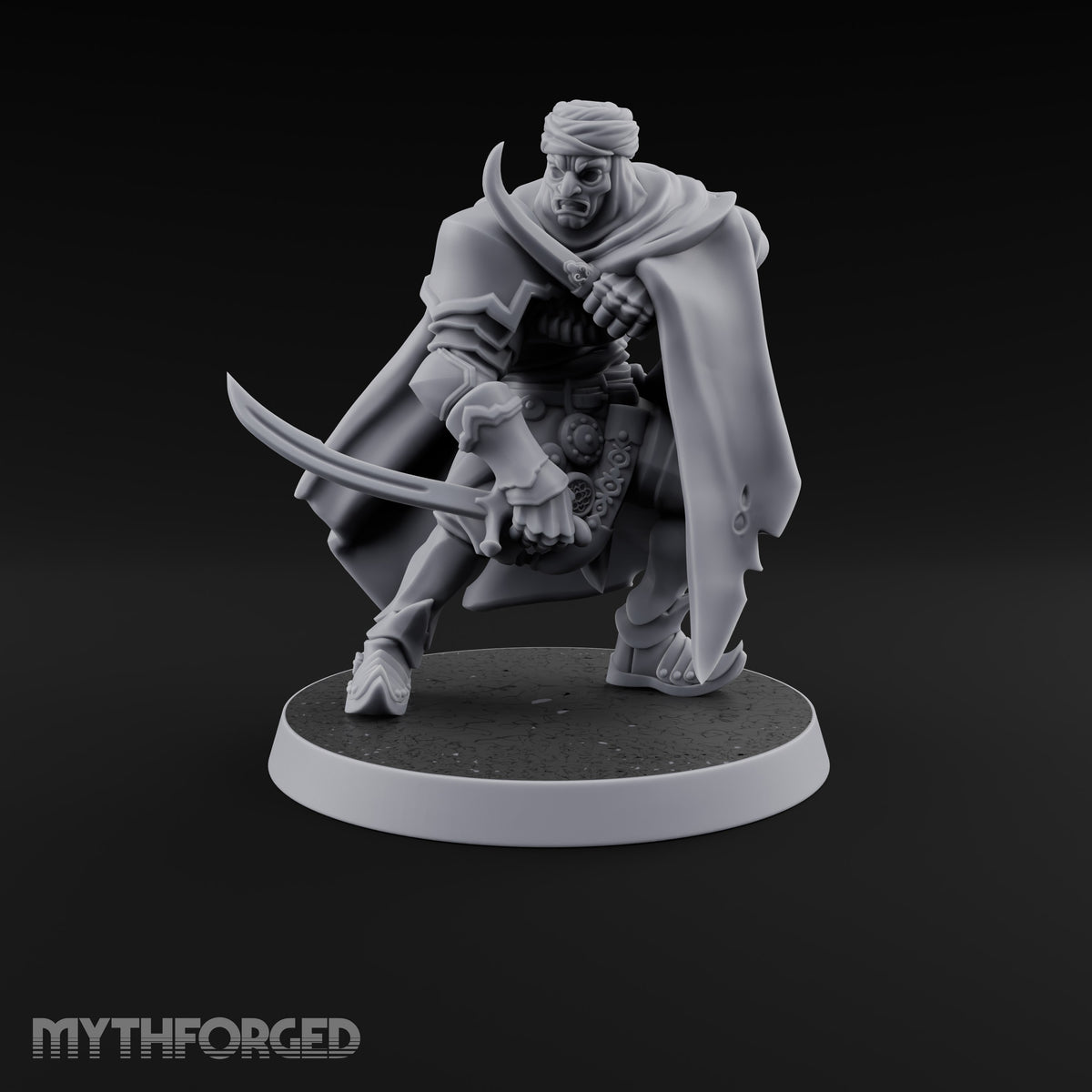 The Guard Never Saw Him Kneel Human Assassin — Mask