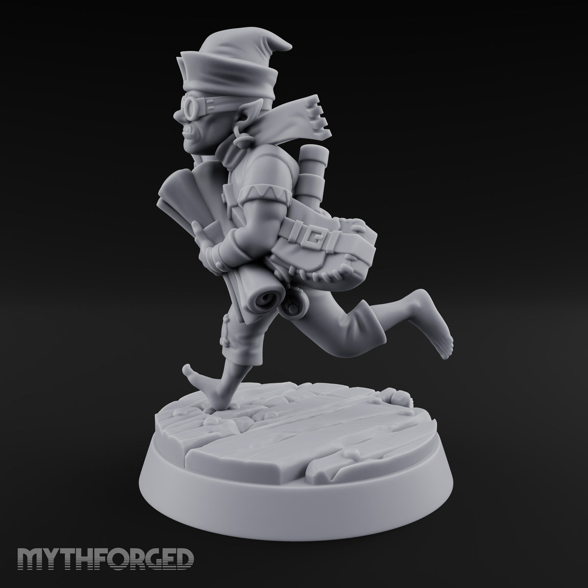 Eyes Skyward, Feet Planked Gnome Astronomer C