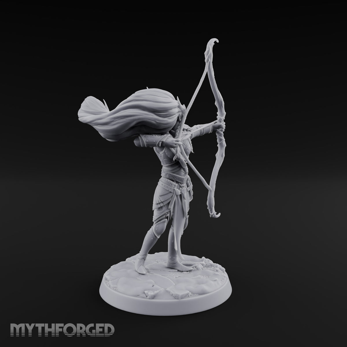 Every Stance, Same Steady Aim Elf Archer B