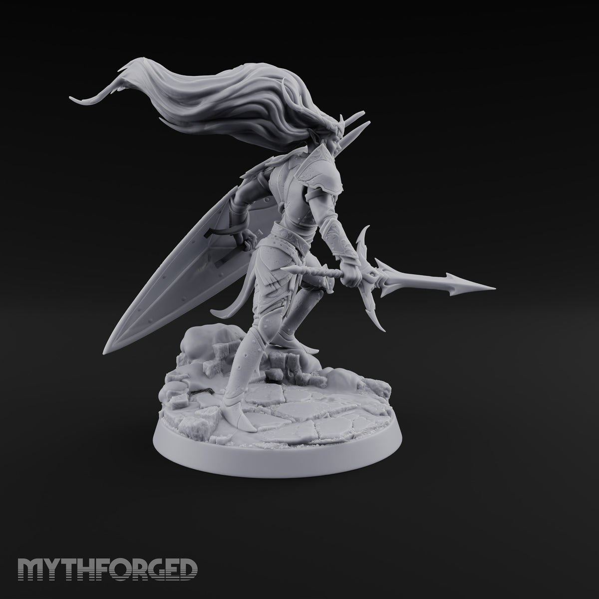Not Giving an Inch Elf Shield Warriors — B