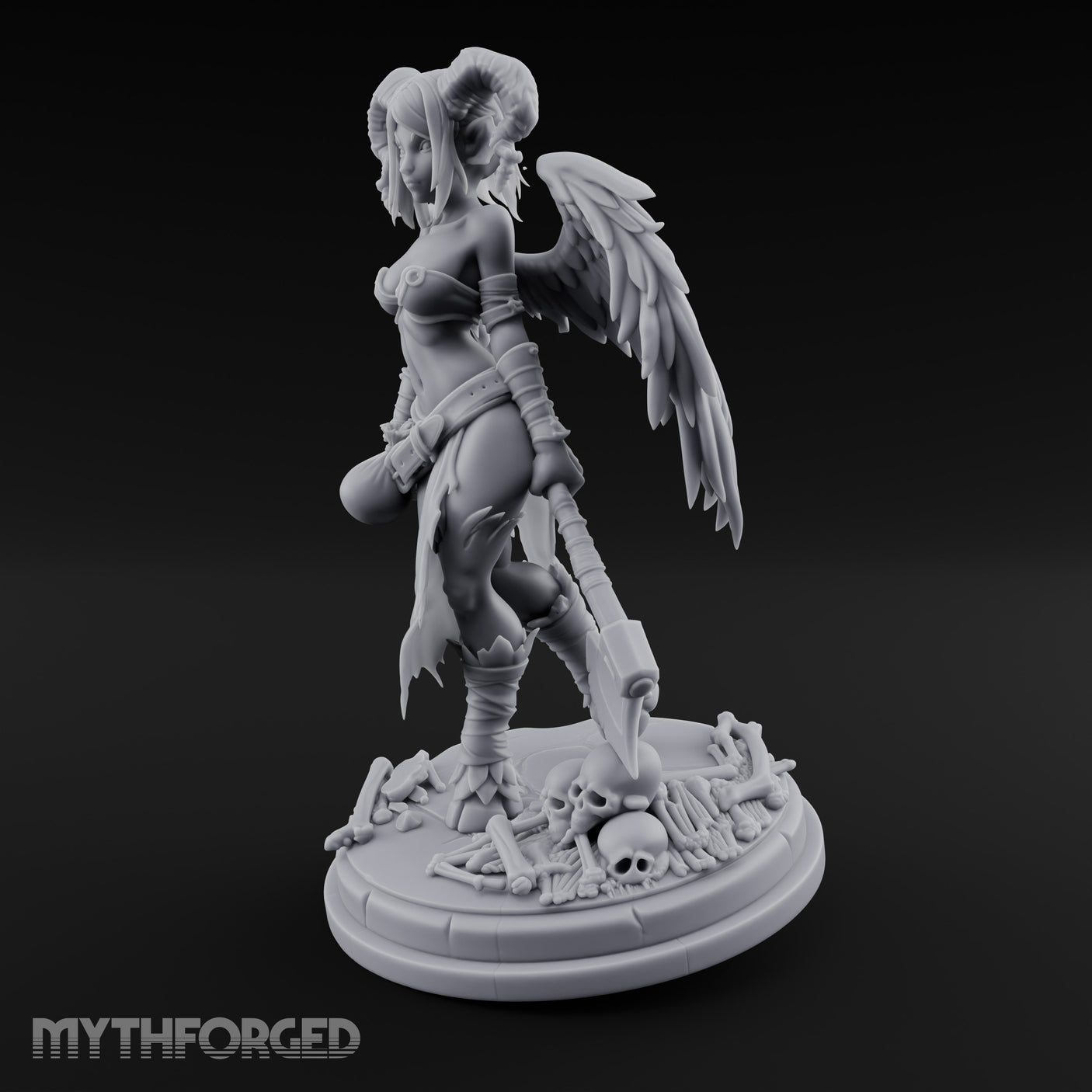 Axe Dragging Sack Clutching Demon Warrior gallery 16