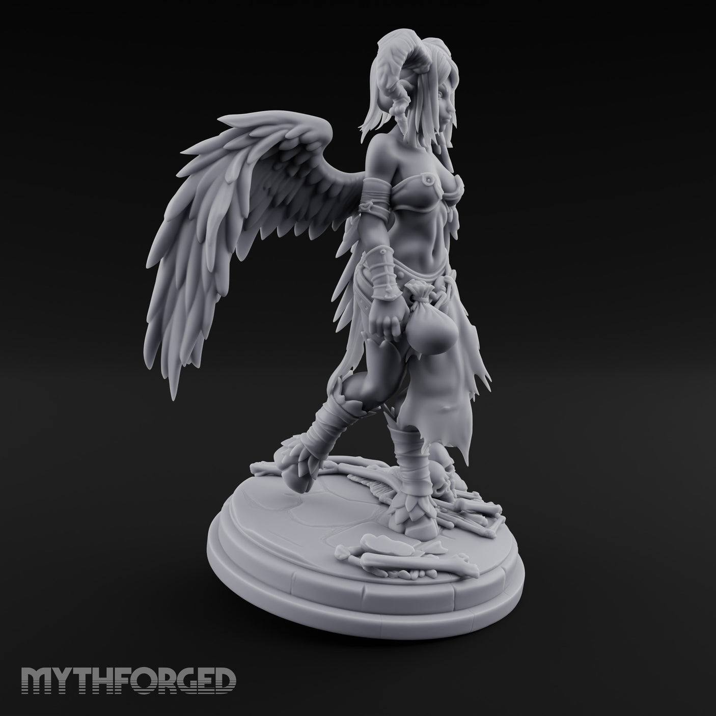 Axe Dragging Sack Clutching Demon Warrior gallery 5