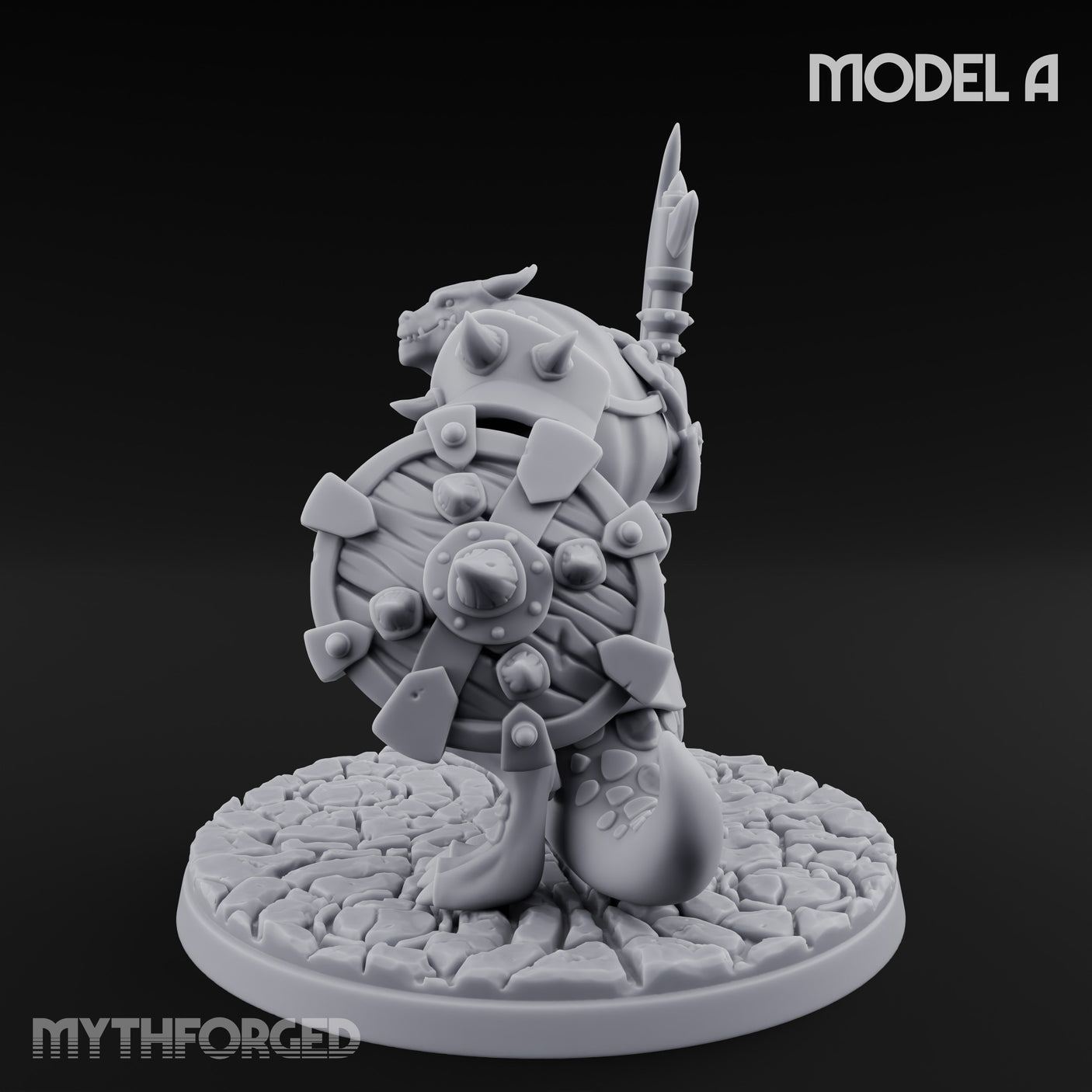 Axe Hauling Kobold Brute A Miniature for Dungeons and Dragons, Pathfinder or other TTRPGs