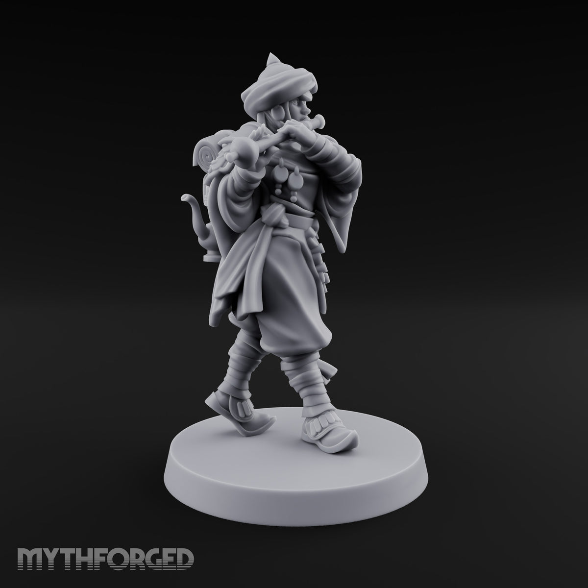 No Breath Breaks Formation Human Gas-Masked Soldier B — Face