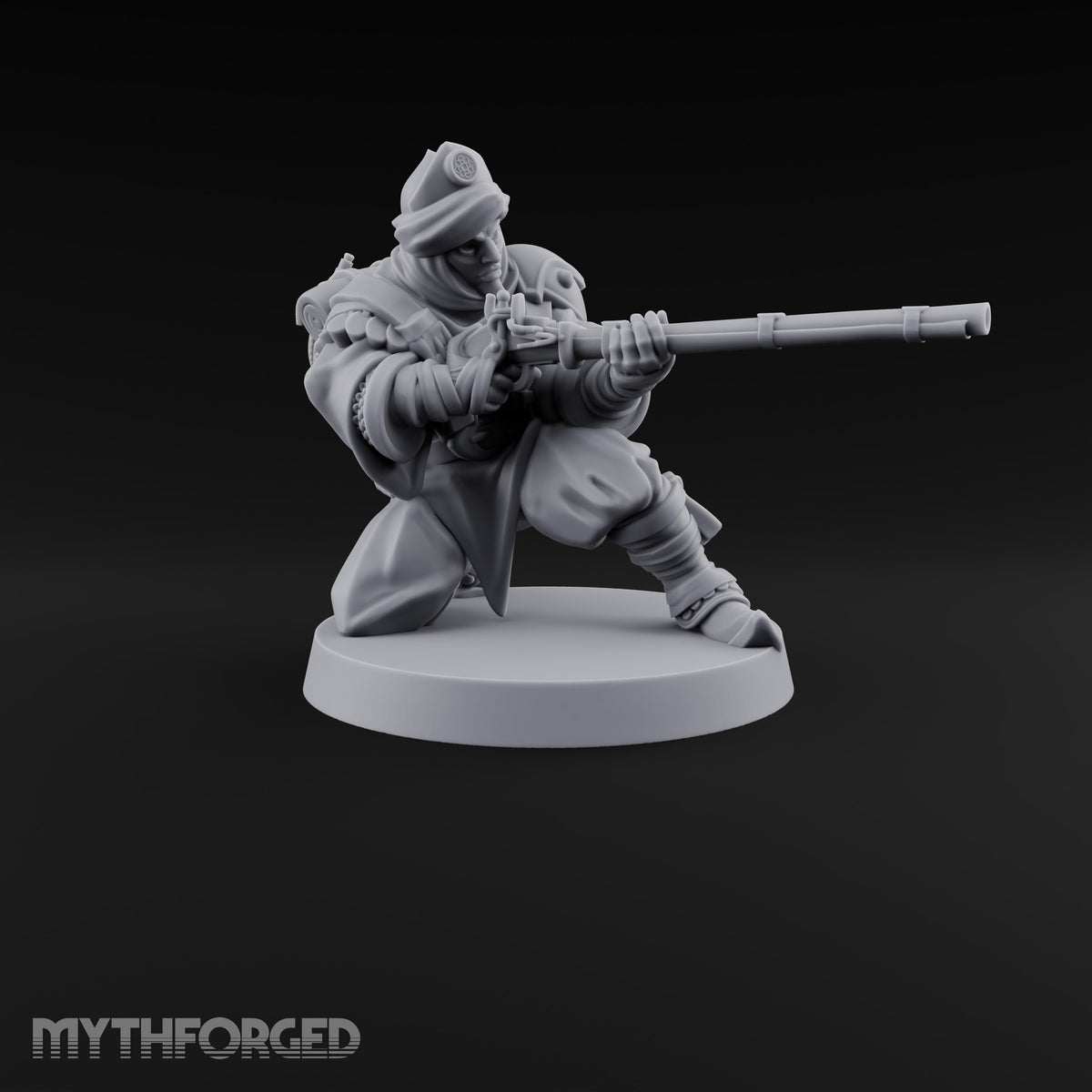 No Breath Breaks Formation Human Gas-Masked Soldier C — Mask