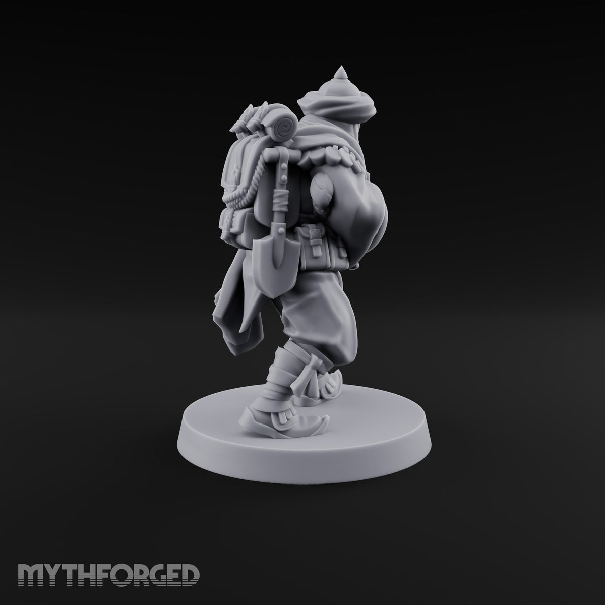 No Breath Breaks Formation Human Gas-Masked Soldier D — Respirator
