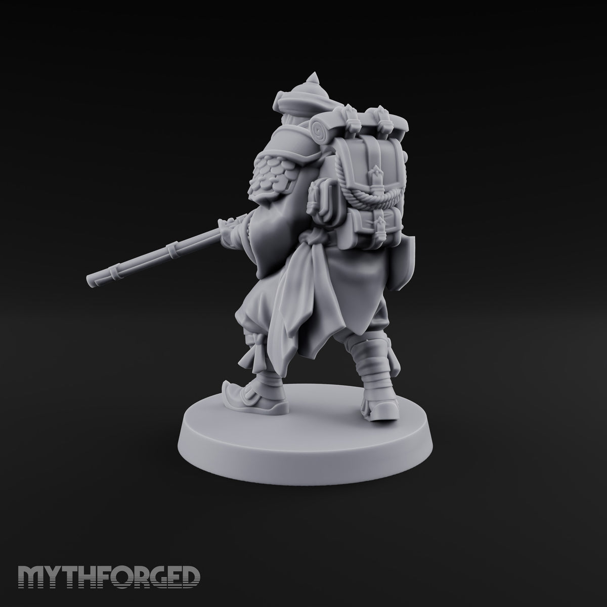 No Breath Breaks Formation Human Gas-Masked Soldier D — Respirator