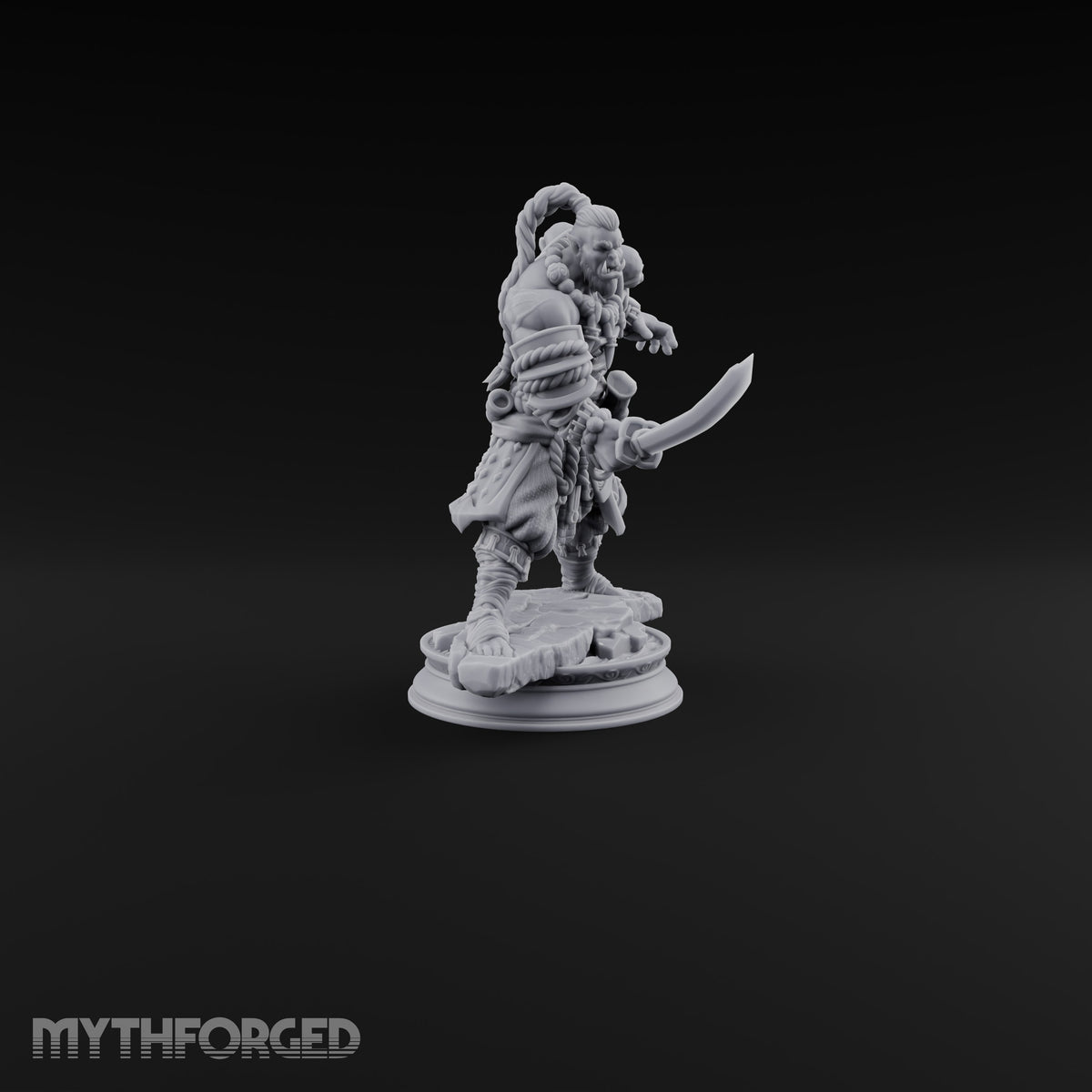The Duel Ends Sideways Orc Blademaster