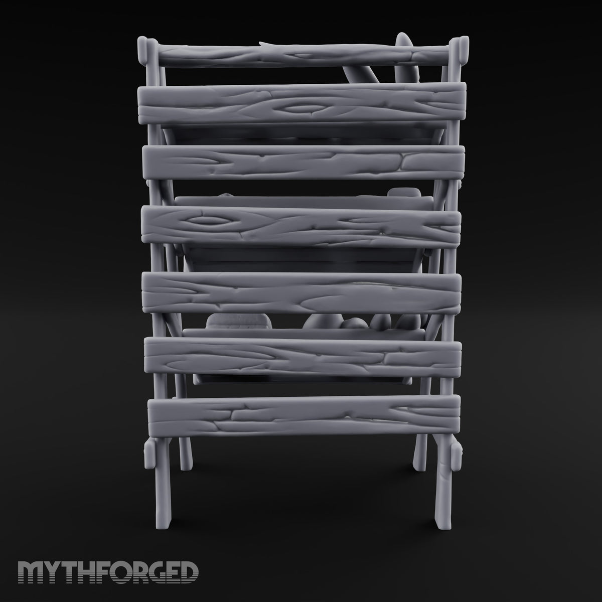 Rise and Shine, Early Birds Wooden Bakery Display Rack