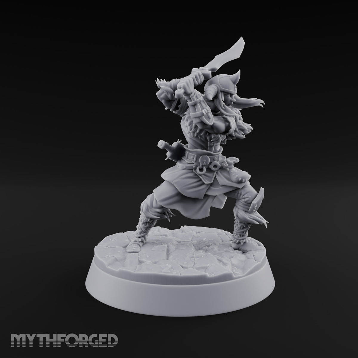 Furs Still Frosted Human Barbarian B — Greatsword
