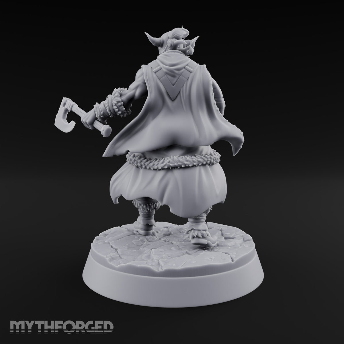 Furs Still Frosted Human Barbarian C — Shield & Hatchet