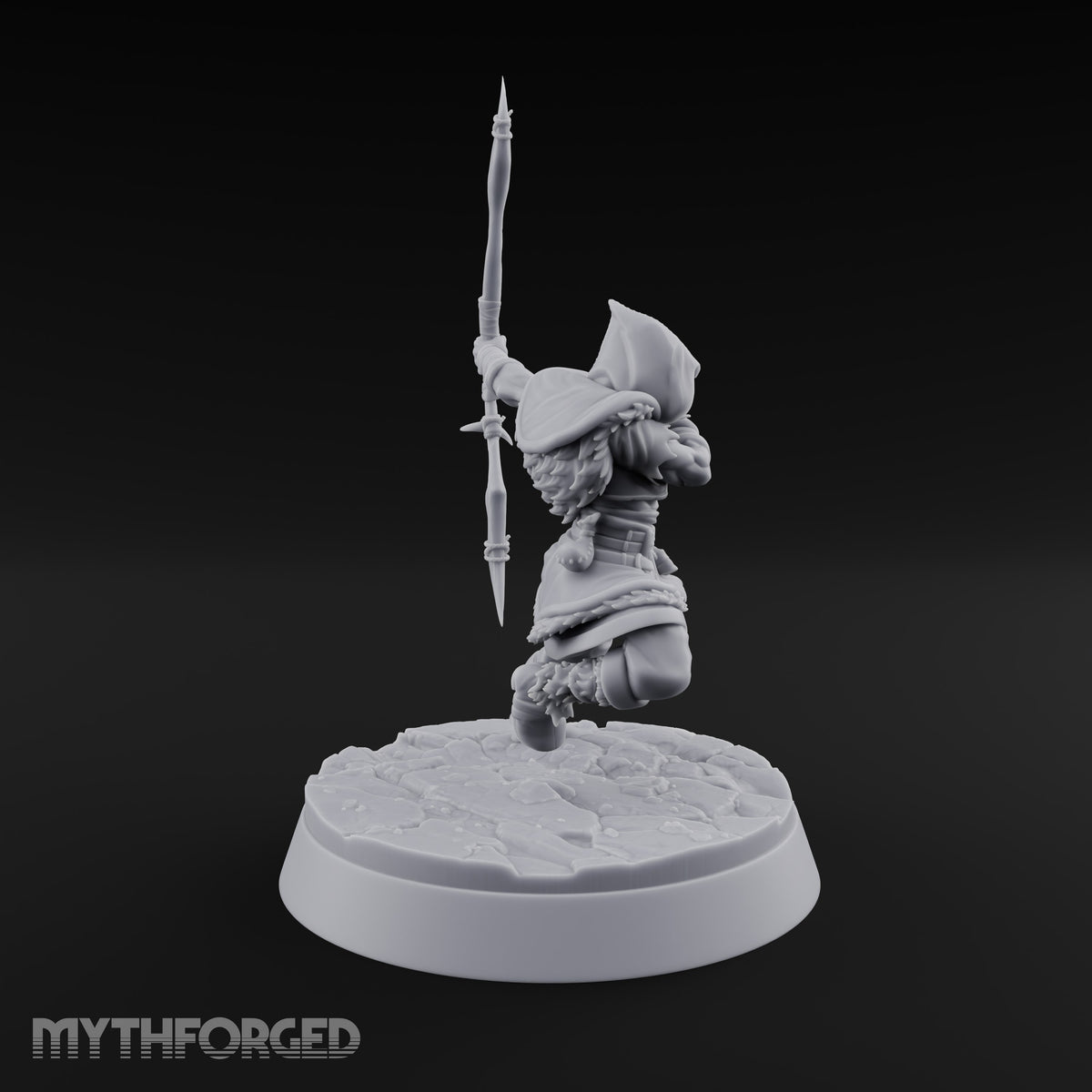 Furs Still Frosted Human Barbarian D — Bow