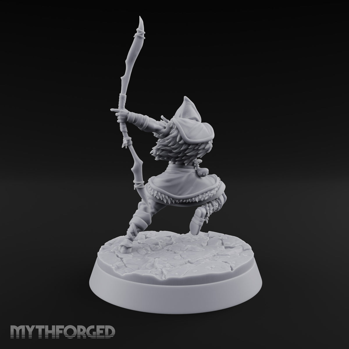 Furs Still Frosted Human Barbarian D — Bow