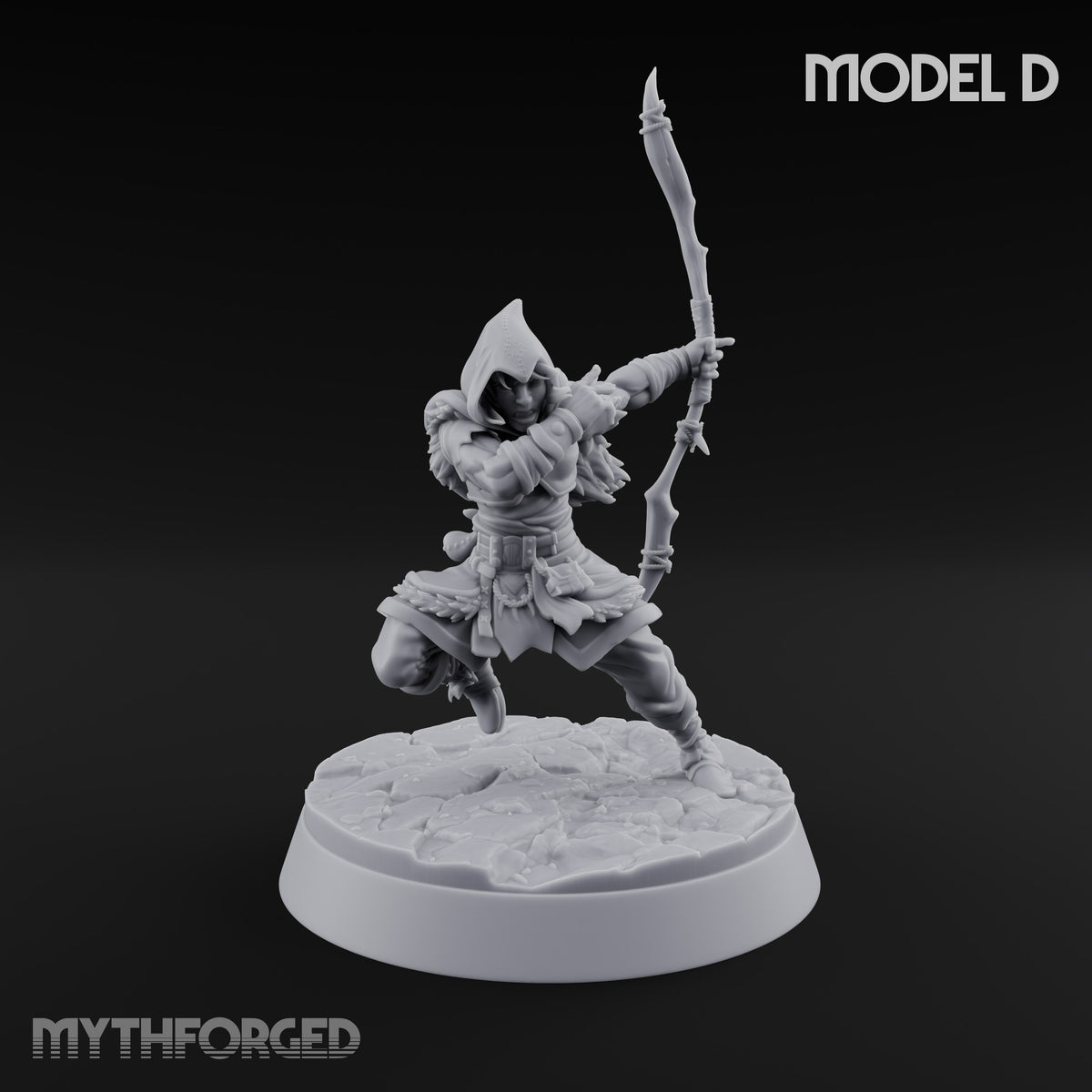 Furs Still Frosted Human Barbarians — D · Axe & Shield + Greatsword + Torch & Curved Blade + Bow