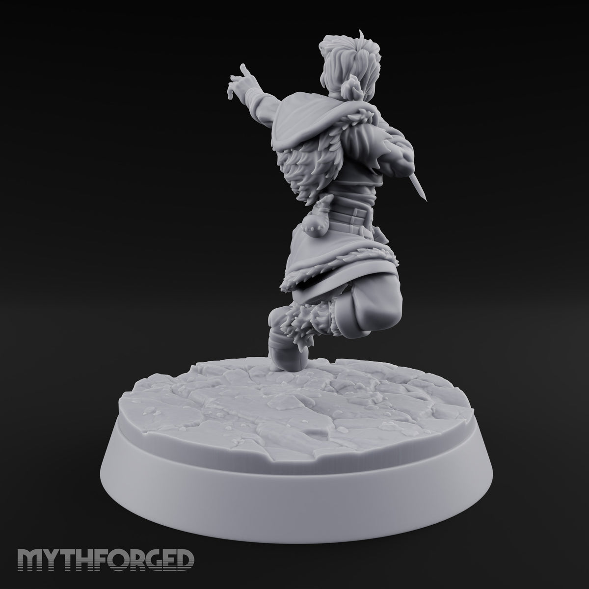 Furs Still Frosted Human Barbarian D — Dagger