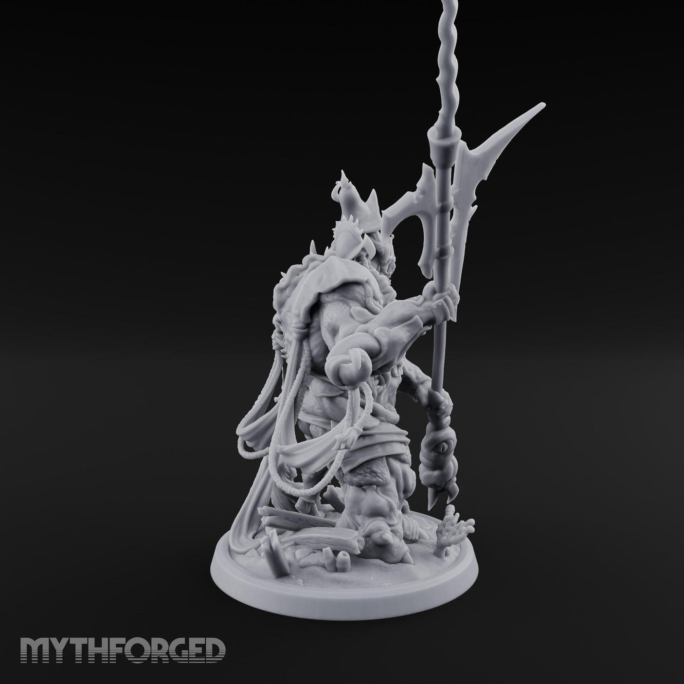 Barnacle Encrusted Dead Sailor B Miniature for Dungeons and Dragons, Pathfinder or other TTRPGs