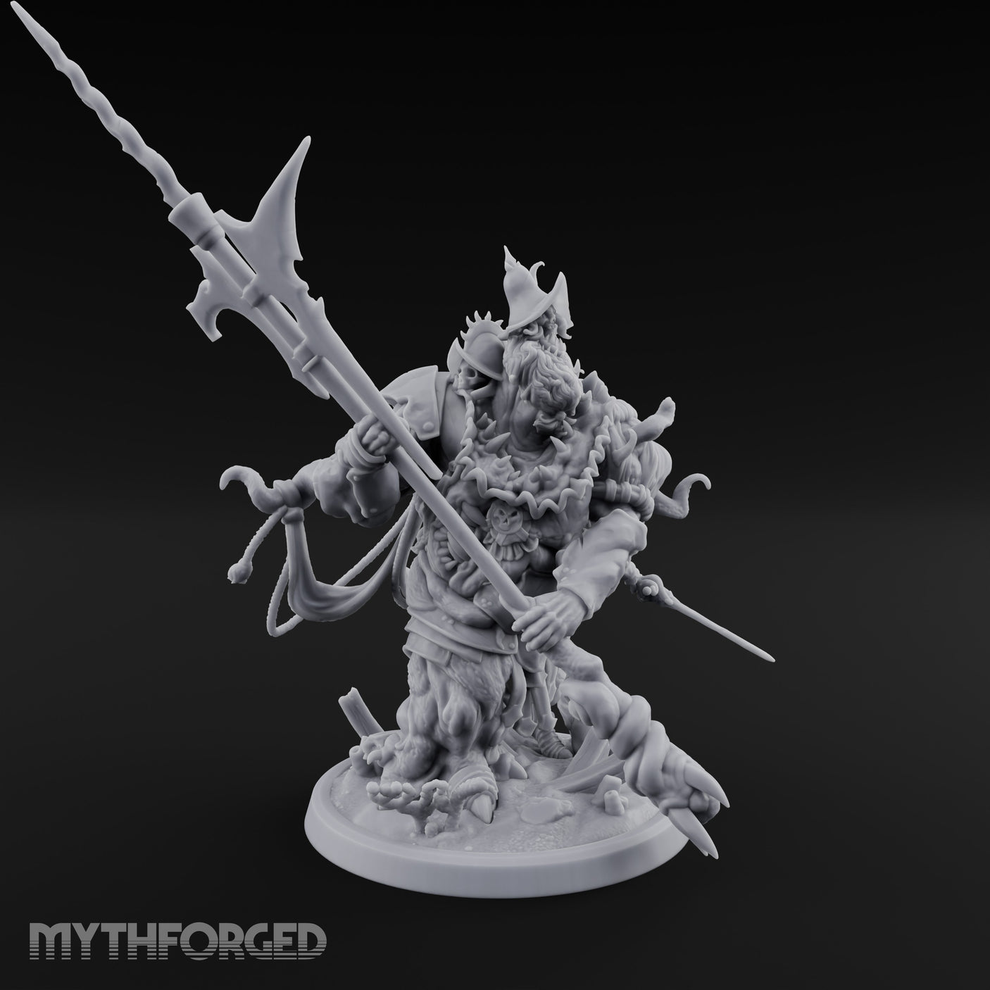 Barnacle Encrusted Dead Sailors Miniature for Dungeons and Dragons, Pathfinder or other TTRPGs