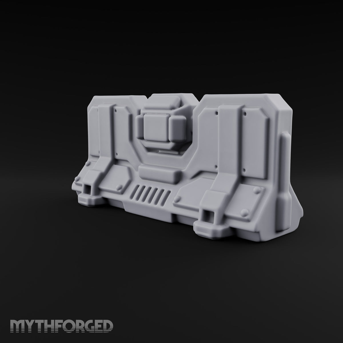 Nothing Gets Past the Lights Sci-Fi Armoured Barricade