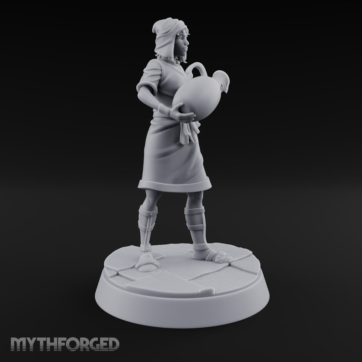 Fresh Towels, Cold Water Human Bathhouse Attendant B
