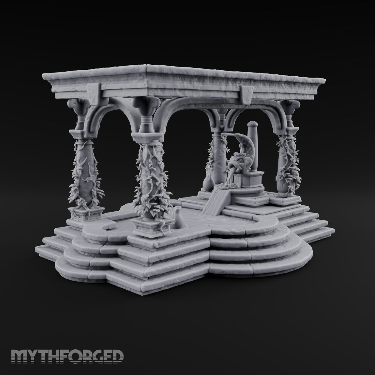 Steam Rises, Shoulders Drop Ornate Bathhouse Terrain D