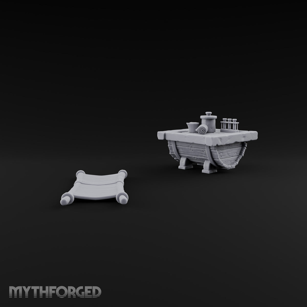 Stretcher Case Pending Wooden Medic Table and Stretcher