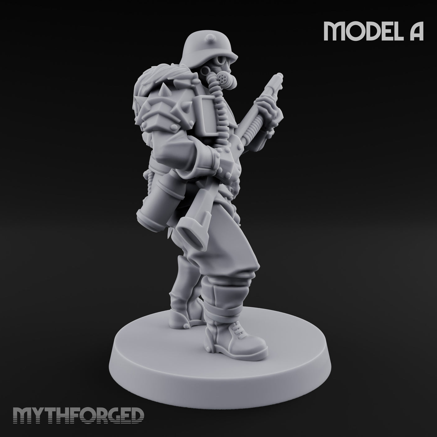 Bayonet Fixed Rifle Advancing Ashen Troopers — A gallery 2