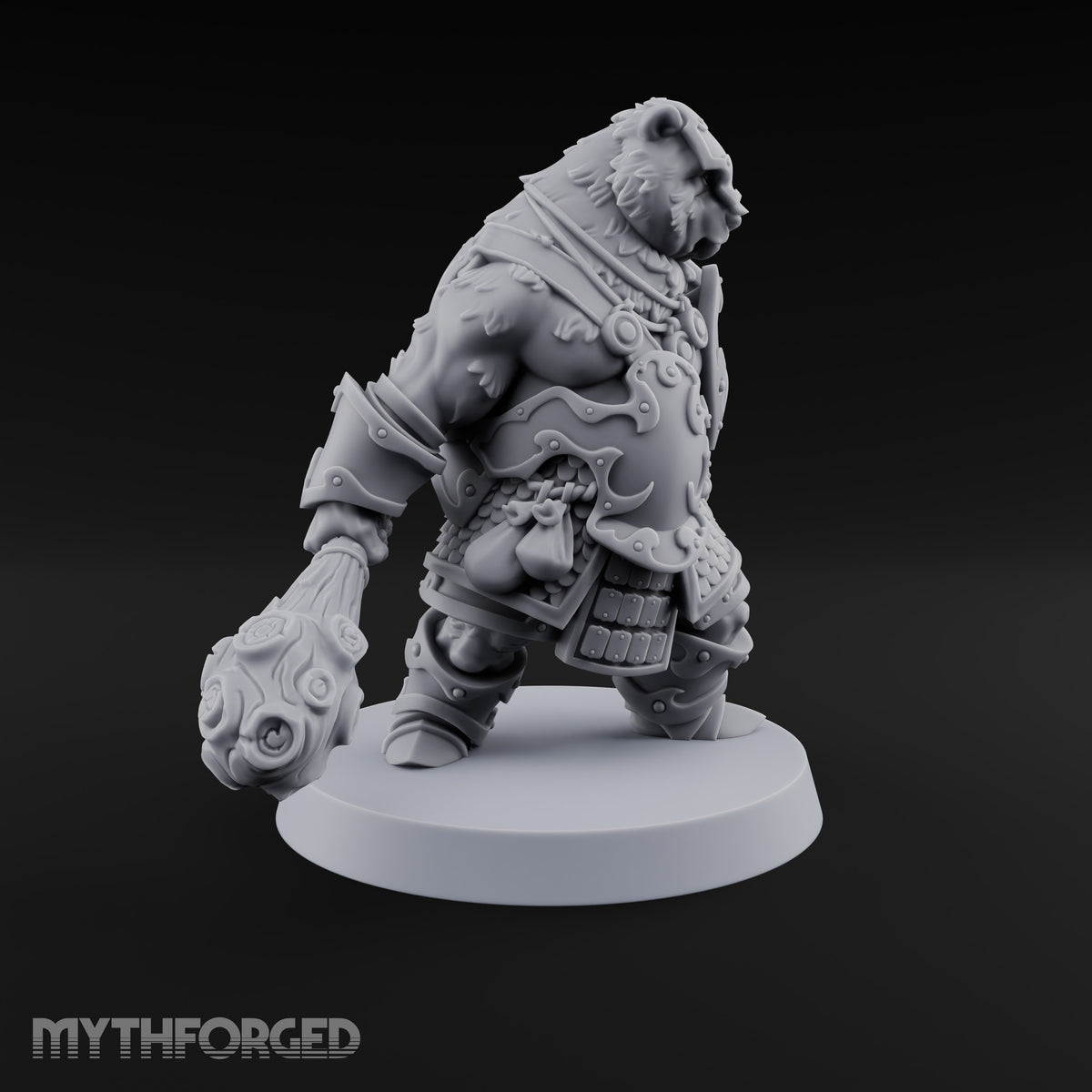 Winter's End, Appetite Awake Werebear Club Warrior — Club and Fist
