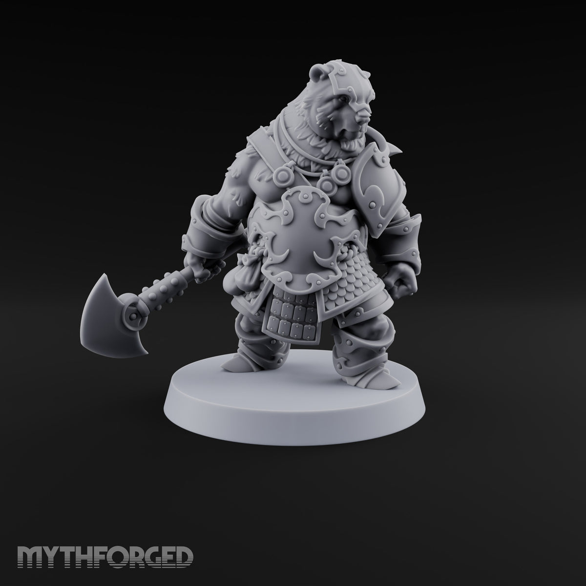 Winter's End, Appetite Awake Werebear Club Warrior — Great Weapon