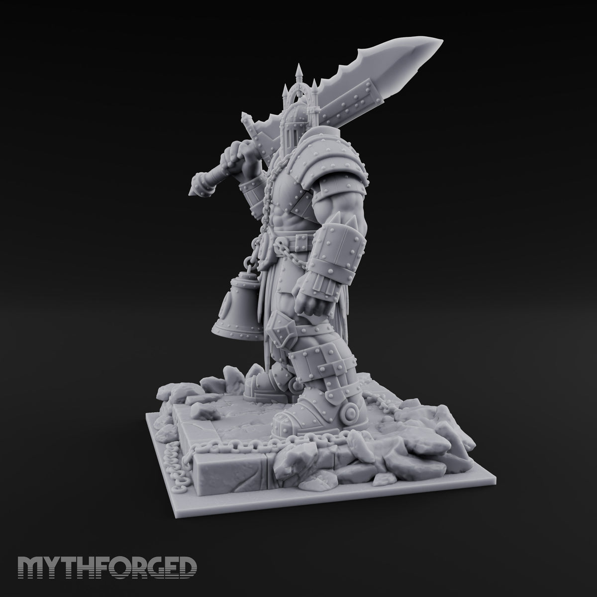 Unhurried and Unimpressed Ogre Greatsword Warrior