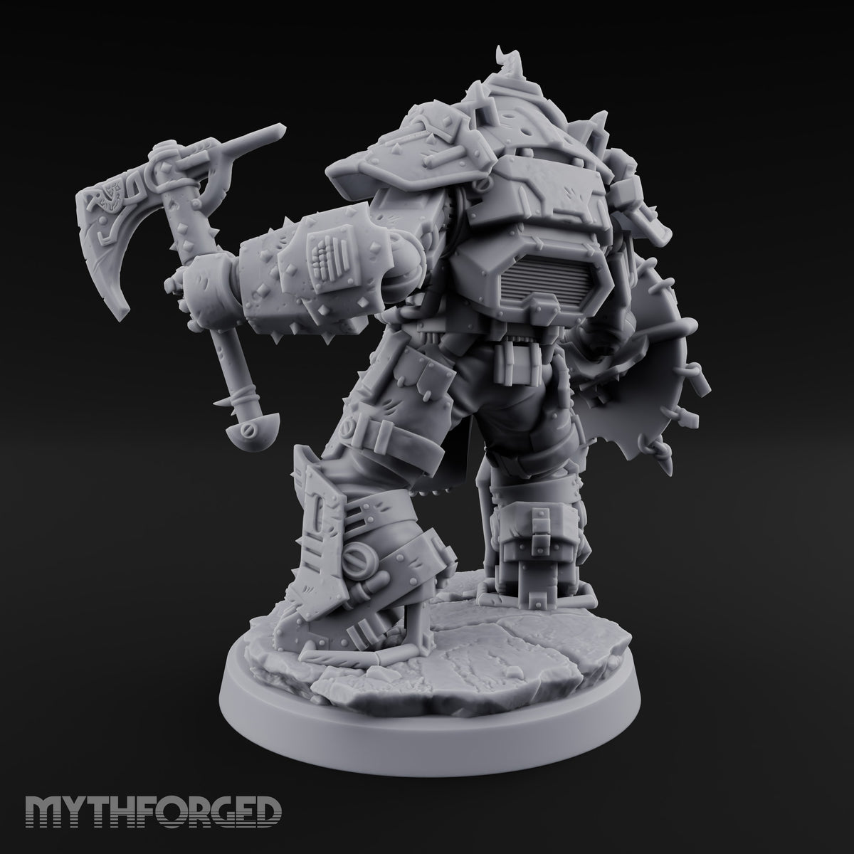 Wrath Wearing Armour Plate Warforged Berserker A
