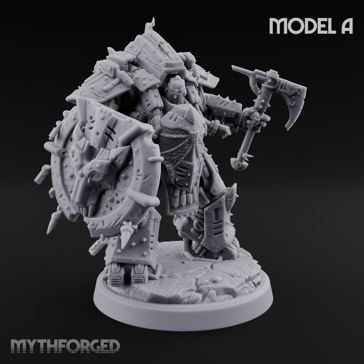 Wrath Wearing Armour Plate Warforged Berserker A