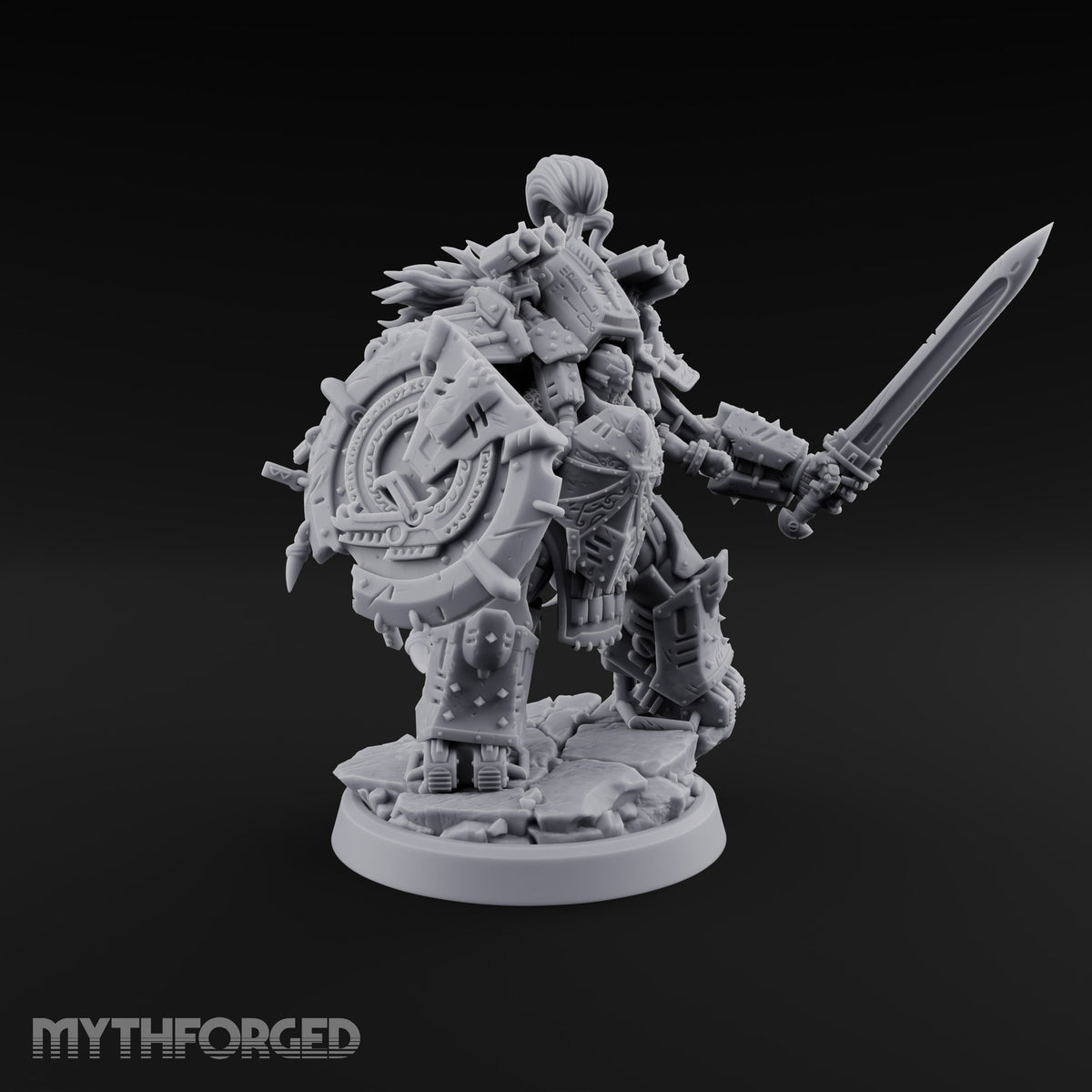 Wrath Wearing Armour Plate Warforged Berserkers — C