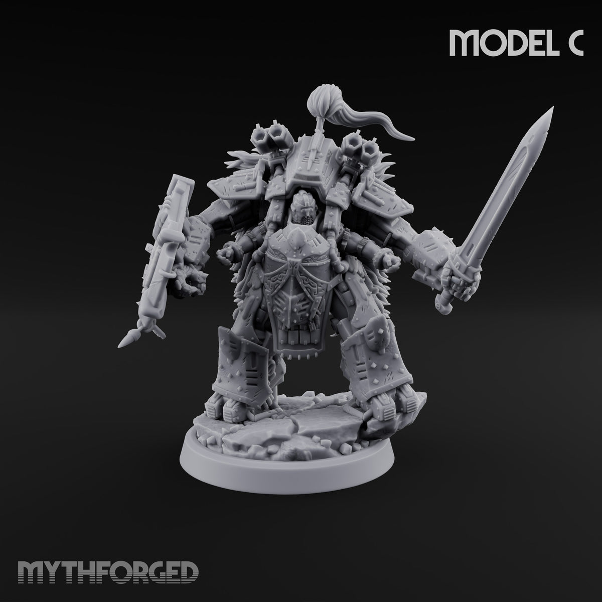 Wrath Wearing Armour Plate Warforged Berserker C