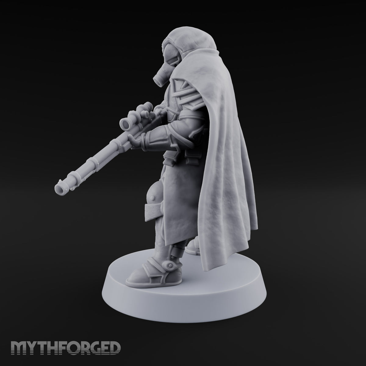 Breathes Easy, Shoots Straighter Human Respirator Rifleman A