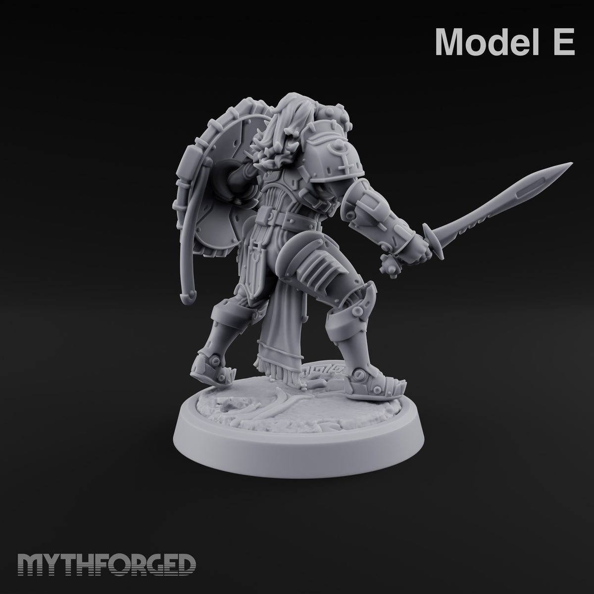 Phalanx Holds Past Sunset Human Hoplite Warrior E