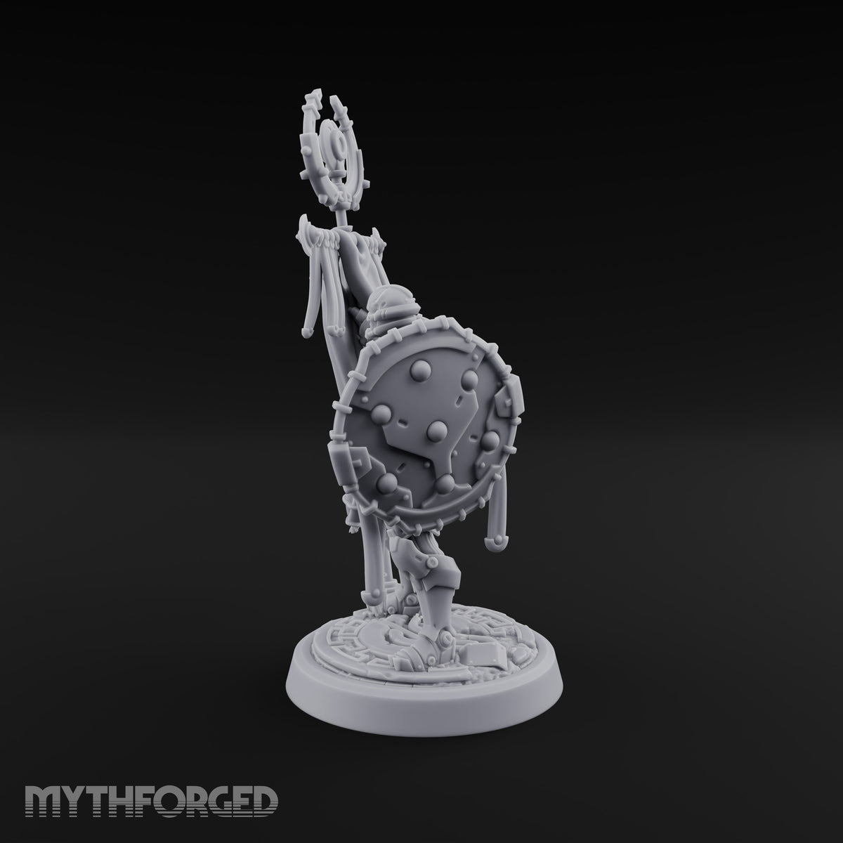 Phalanx Holds Past Sunset Human Hoplite Warrior I