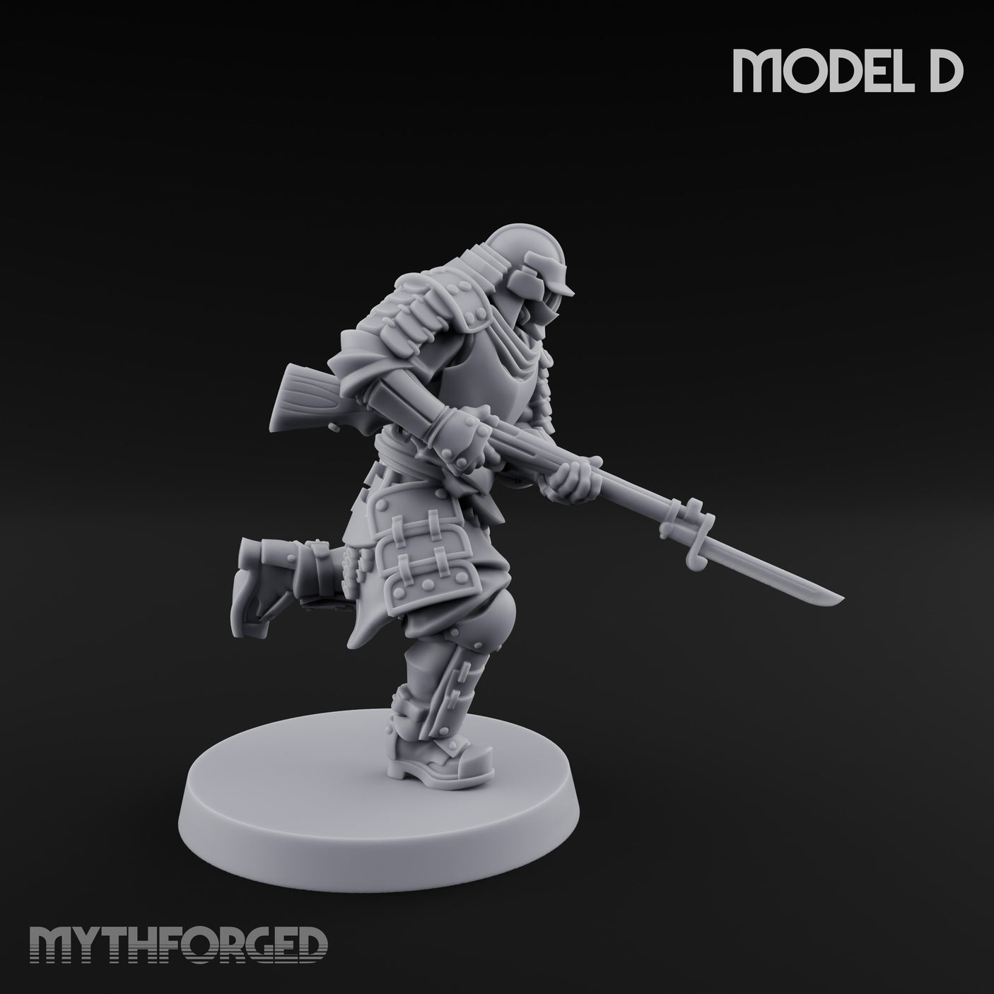 Blade Lunging Crouching Shogunate Shocktrooper D gallery 3