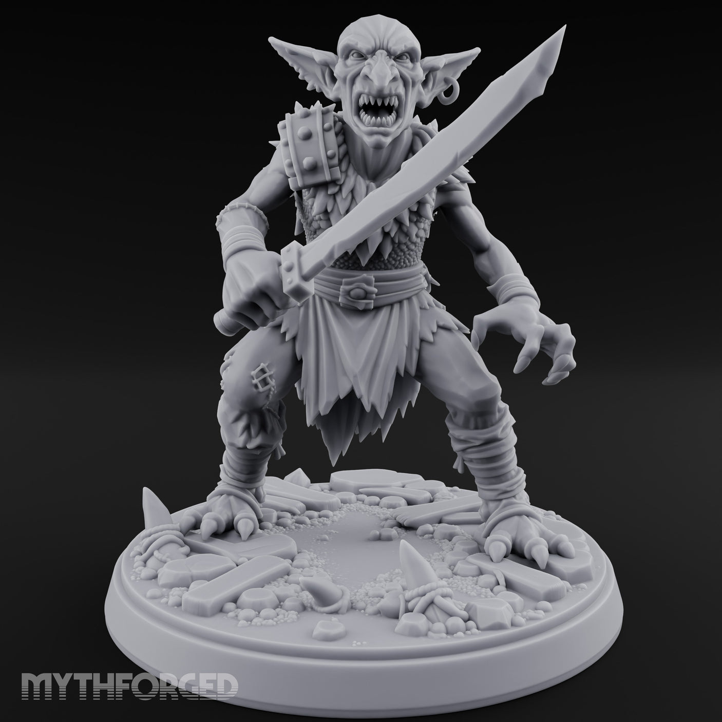 Blade Slashing Claw Swiping Goblin Warrior gallery 1