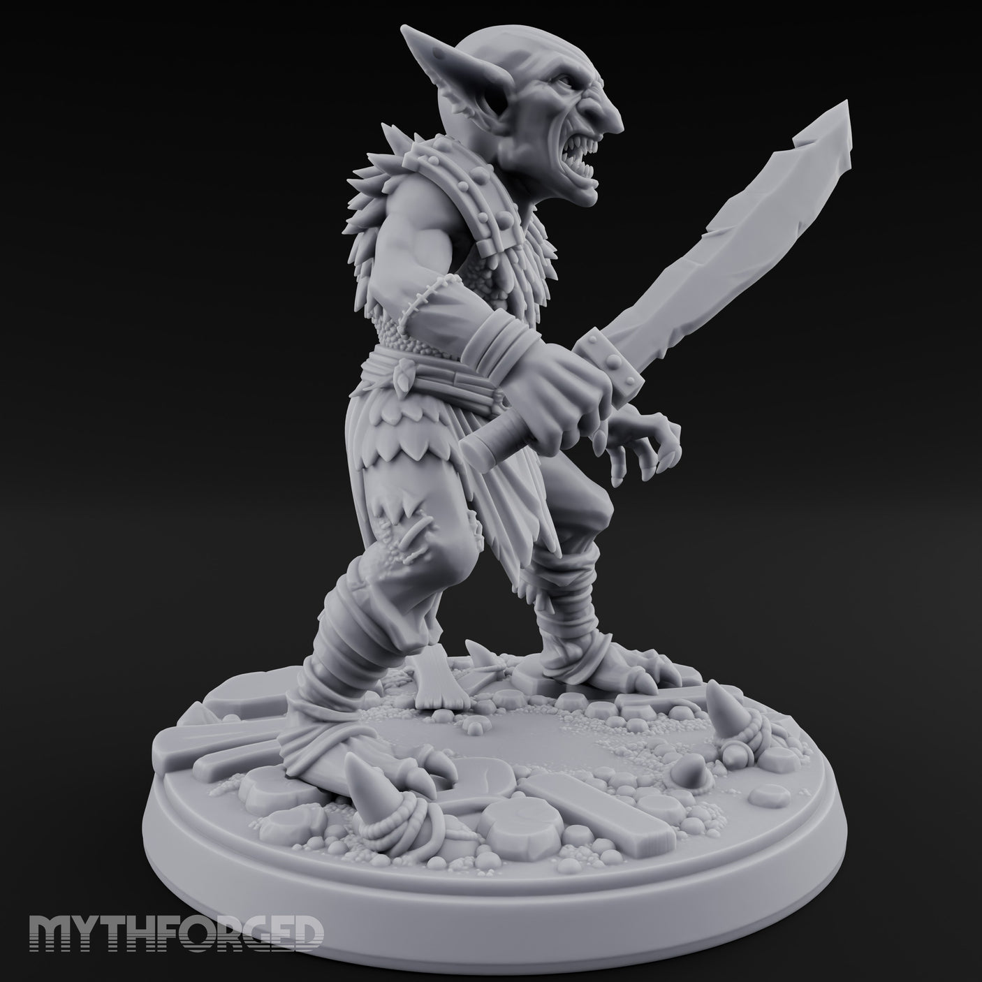 Blade Slashing Claw Swiping Goblin Warrior gallery 3