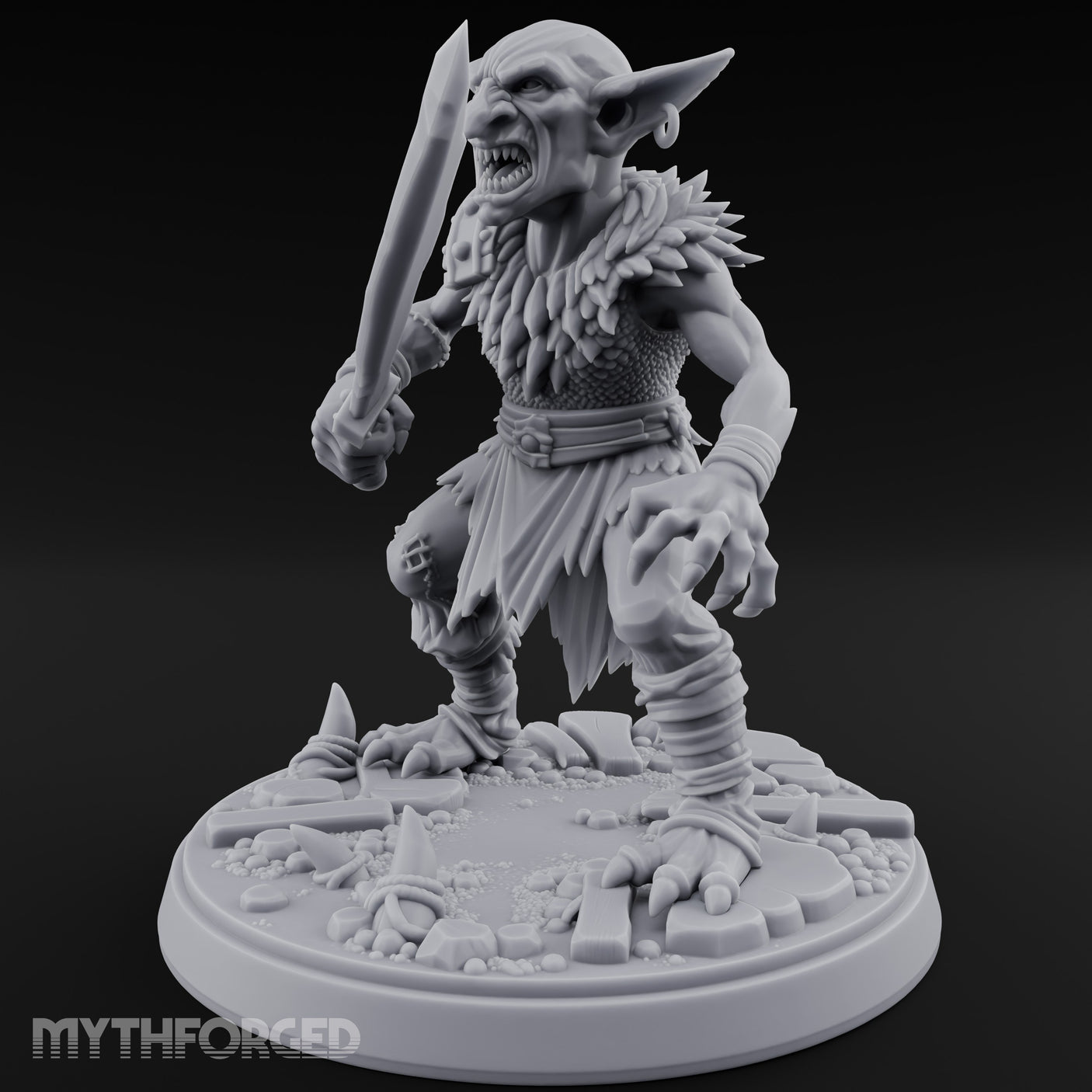 Blade Slashing Claw Swiping Goblin Warrior gallery 8